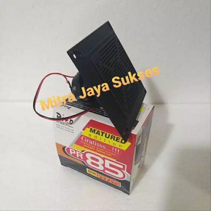 Tweeter Walet Piro PR 85 Kartonan isi 100 Pcs Tutup Hitam