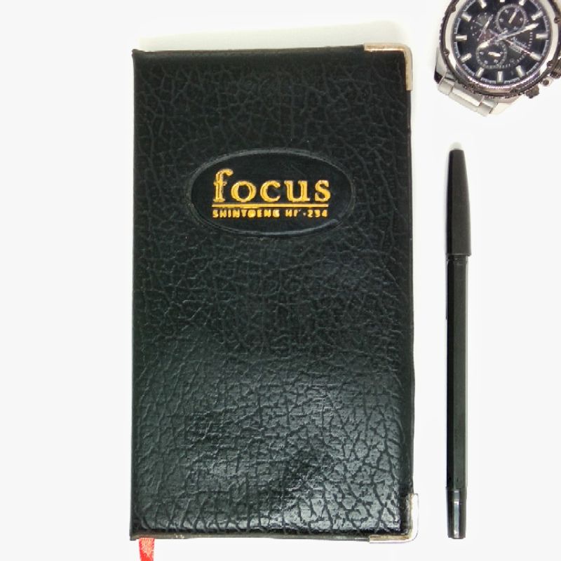 

Note book mini hardcover | Buku agenda kerja kecil FOCUS 234 Hitam