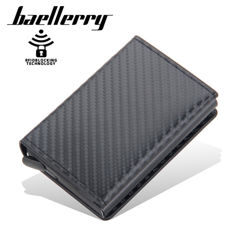 Dompet Kartu Pria Rfid Card Holder Smart Wallet Baellerry K9142