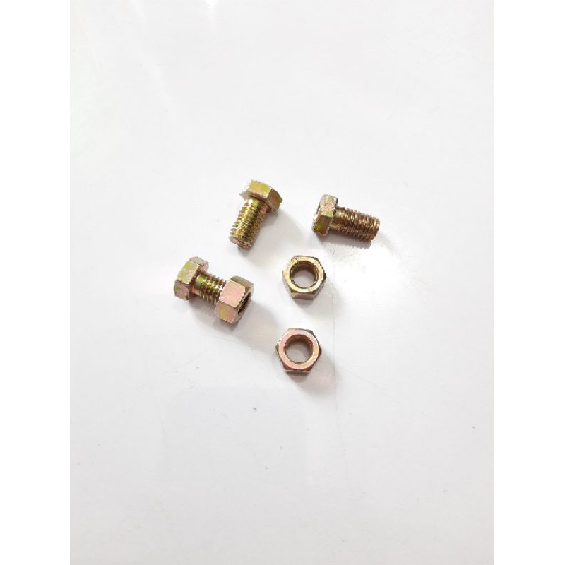 BAUT MUR RAK BESI SIKU LUBANG M8 × 15