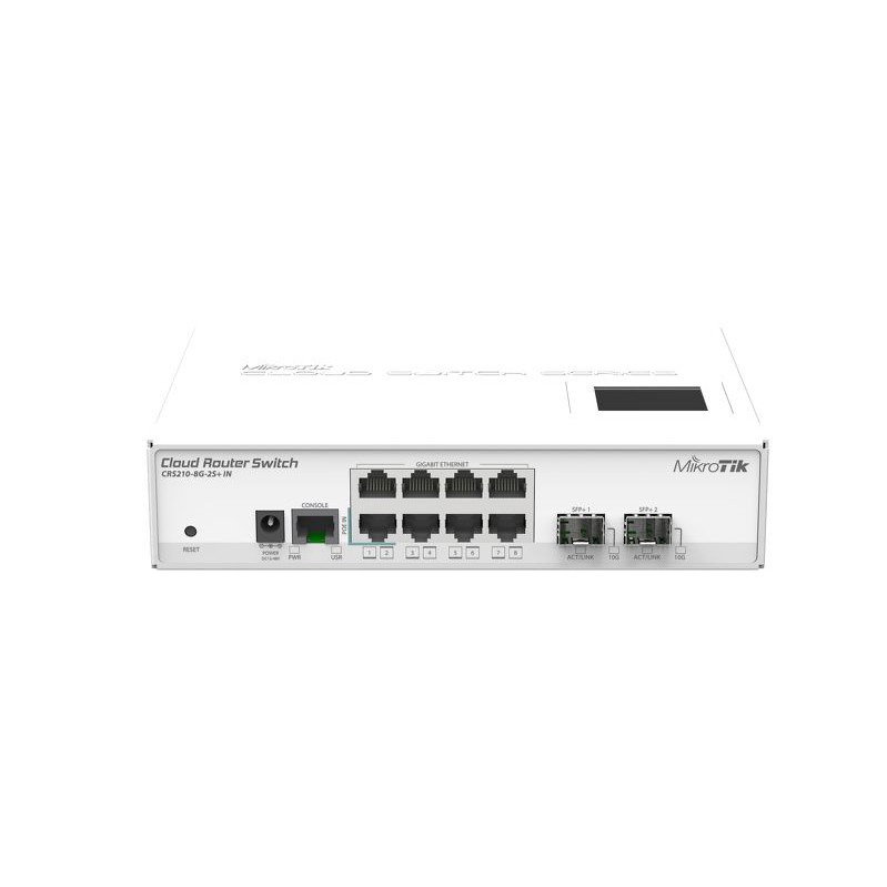 Mikrotik Switch CRS210-8G-2S+IN