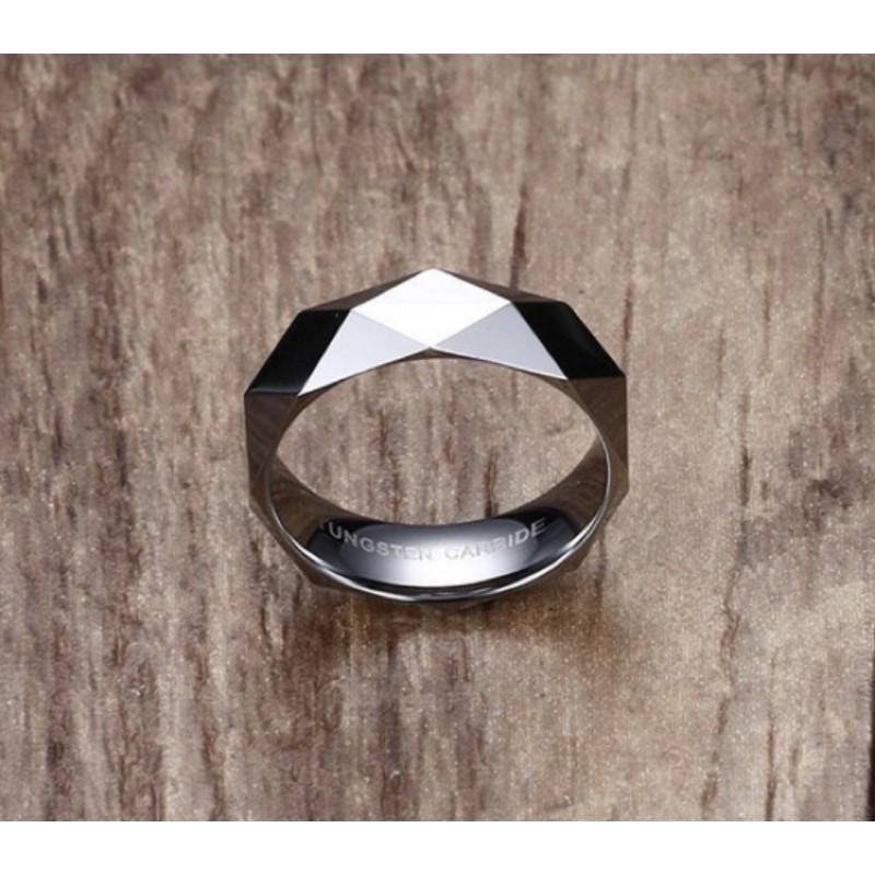 Cincin Tungsten Carbide Original Premium Quality Model Elegan Simple Minimalis