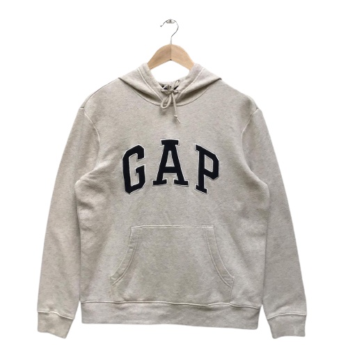 Jaket Sweater Hoodie GAP Grey abu-abu Premium - Sweater Hoodie GAP Pria Wanita - Hoodie GAP Premium