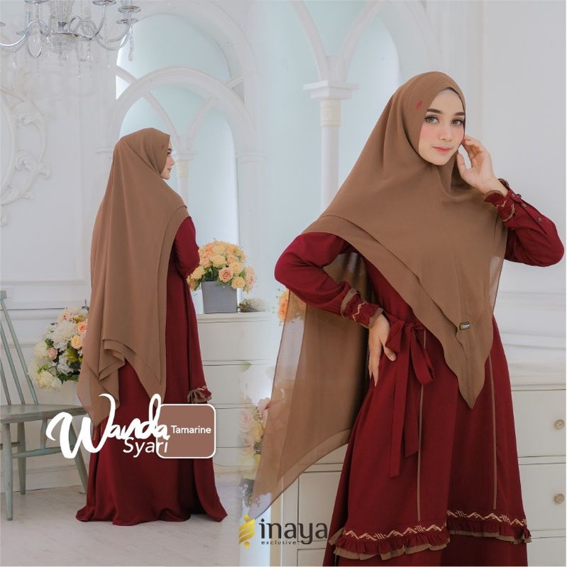 Wanda syar'i by Inaya(tanyakan stok sebelum CO)