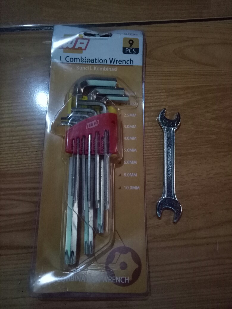 Kunci L Set Kombinasi - Soligen / Iwa / R’deer