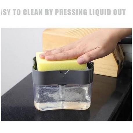 TBOSS Tempat Kotak Sabun Cuci Piring Dispenser Holder Spons Cuci Piring
