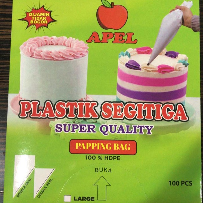 

KUE-PENGHIAS-ALAT- PLASTIK SEGITIGA KUE/ PIPING PIPING BAG MENGHIAS KUE -ALAT-PENGHIAS-KUE.
