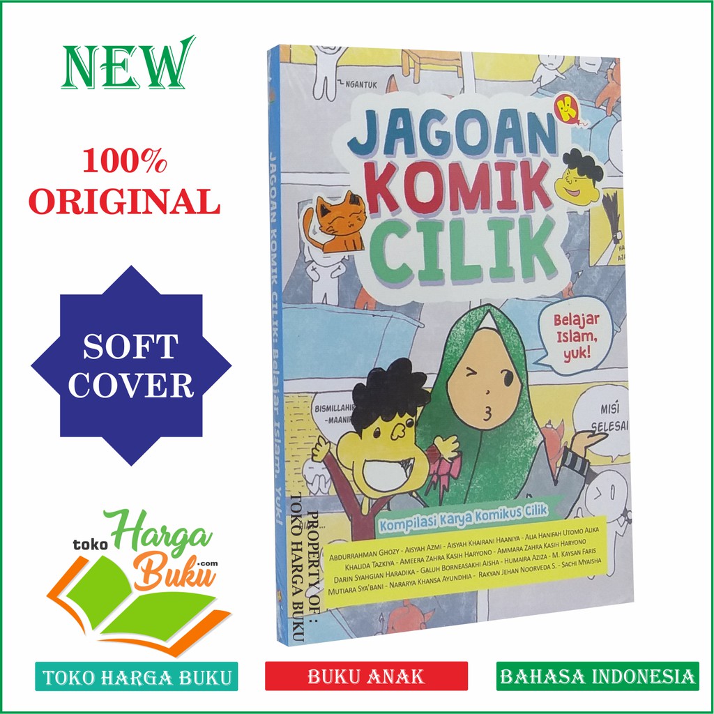 Foto Jagoan Komik Cilik - Belajar Islam Yuk Penerbit Alkautsar Kids