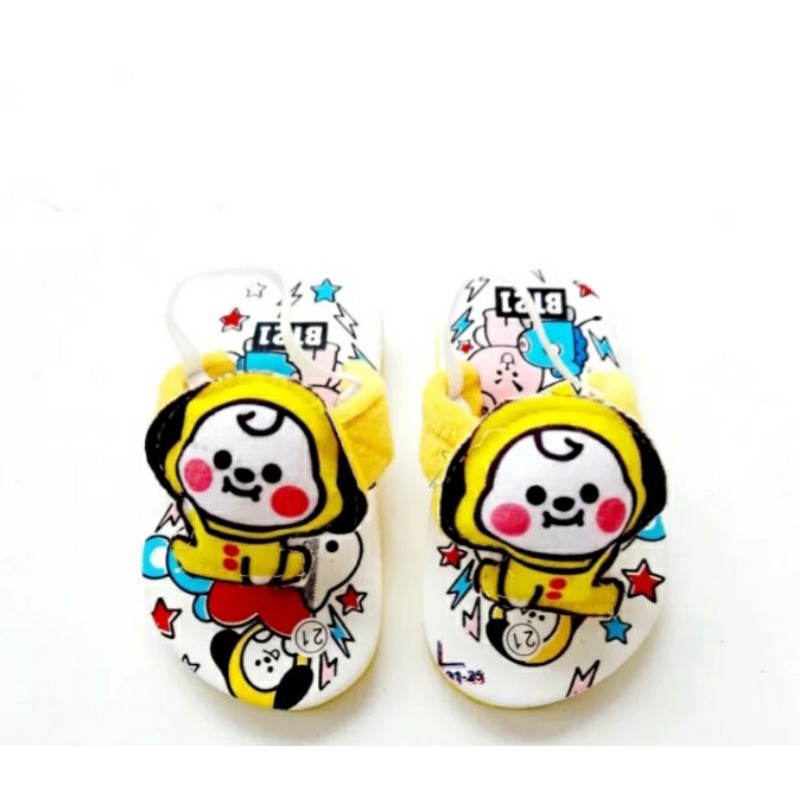 Arkn-SandaL Anak Baby Boneka BTs21 Terbaru