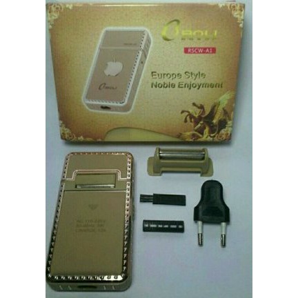 Boli Saver Rechargeable Alat Cukur Kumis Jenggot Boli