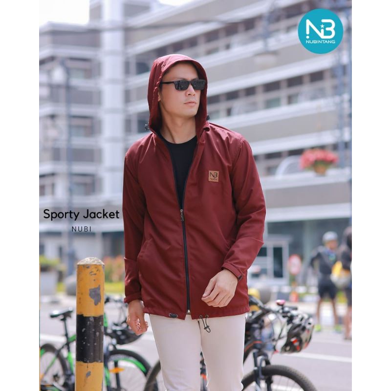 SPORTY JACKET BOY MAN  NUBI ORI BY NUBINTANG/COUPLE JAKET ANAK DAN AYAH-2