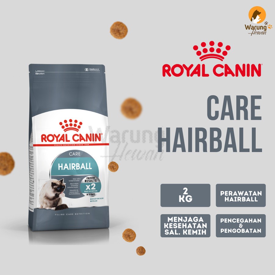 royal canin hairball control fres pack 2kg/kemasan pabrik