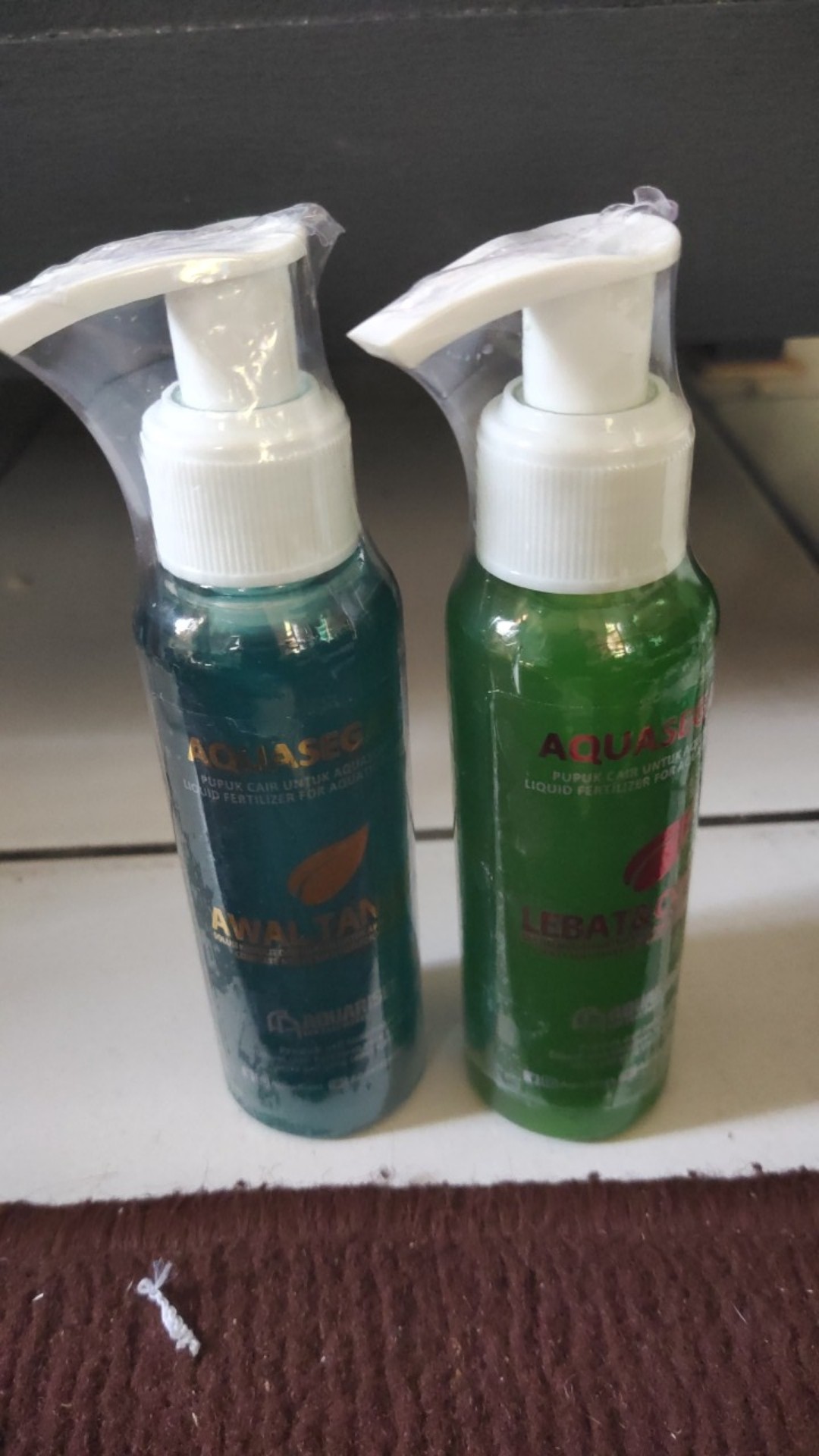 Pupuk Cair Aquascape Paket Aquasegar Awal Tanam & Cerah Lebat 120ml