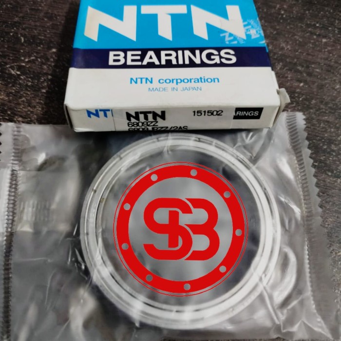 Bearing / Laker / Laher 6809 ZZ NTN JAPAN ORIGINAL