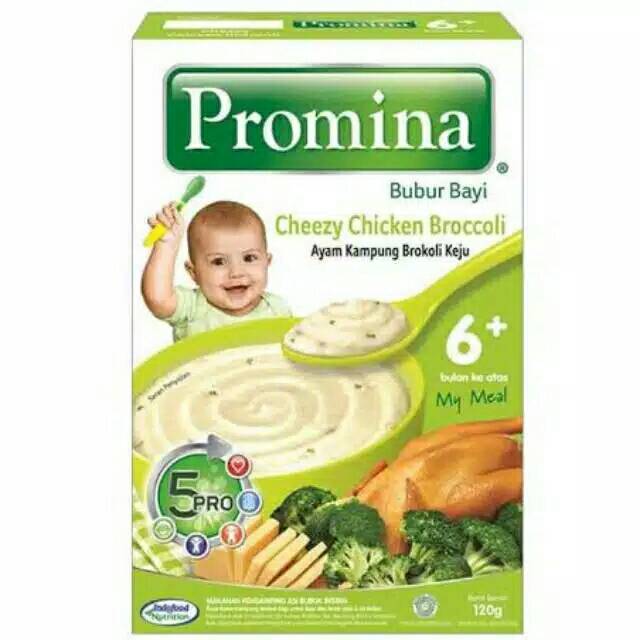 Promina Bubur Bayi Ayam Kampung Brokoli Keju 6+