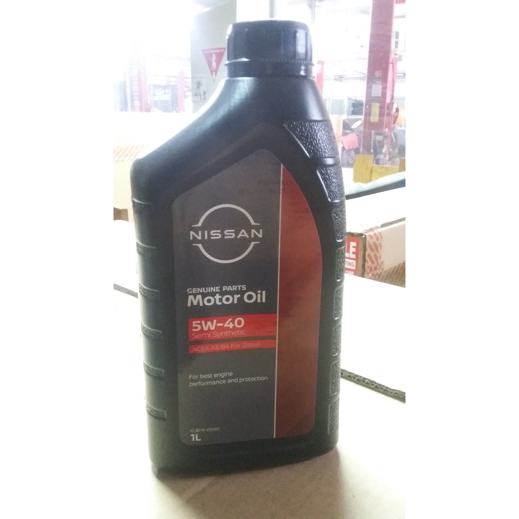 OLI MESIN NISSAN FOR DIESEL (NISSAN GENUINE MOTOR OIL 5W-40)