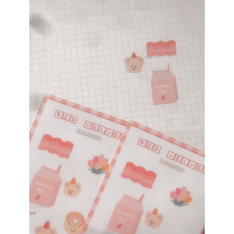 

red velvet / stiker set by @wondercslut
