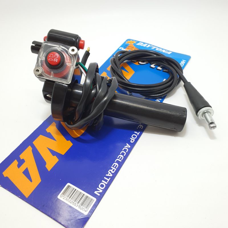 Gas Spontan Matic Daytona 2 Tombol Plus Kabel Gas Rem Spontan Universal