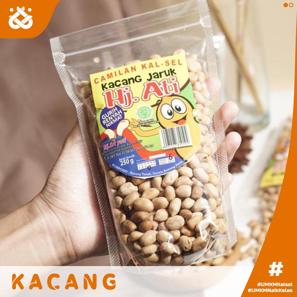 

Kacang Jaruk Hj. Ati Camilan Khas Kalsel