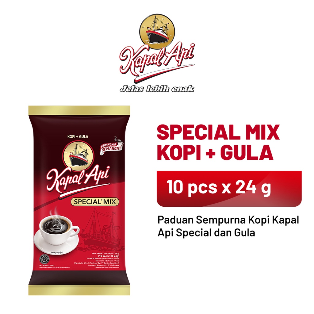 Kapal Api Kopi Bubuk Special Mix