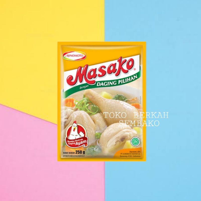 

Masako Kaldu Ayam 250gr / Masako Penyedap Rasa