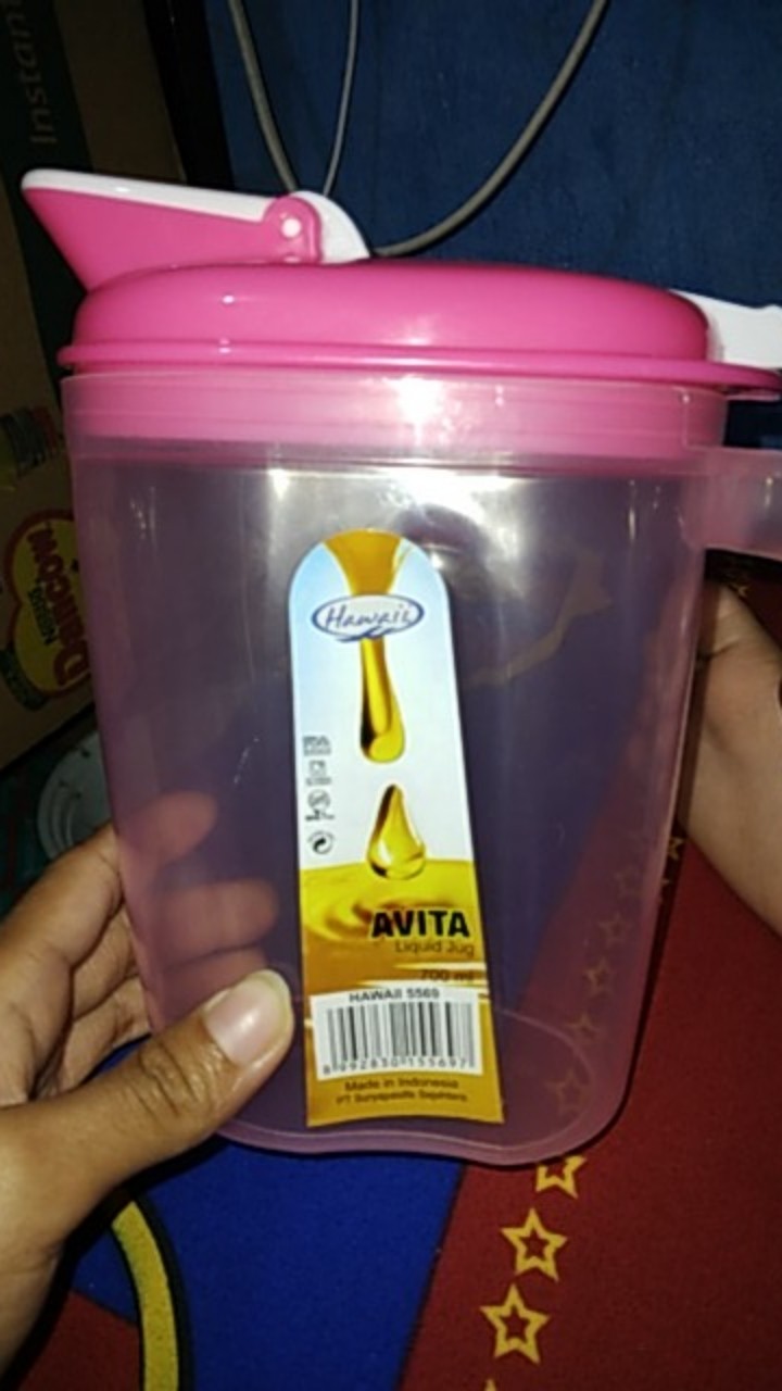 Hawaii Avita Wadah Minuman Atau Minyak / Eskan Drink Container 700 Ml
