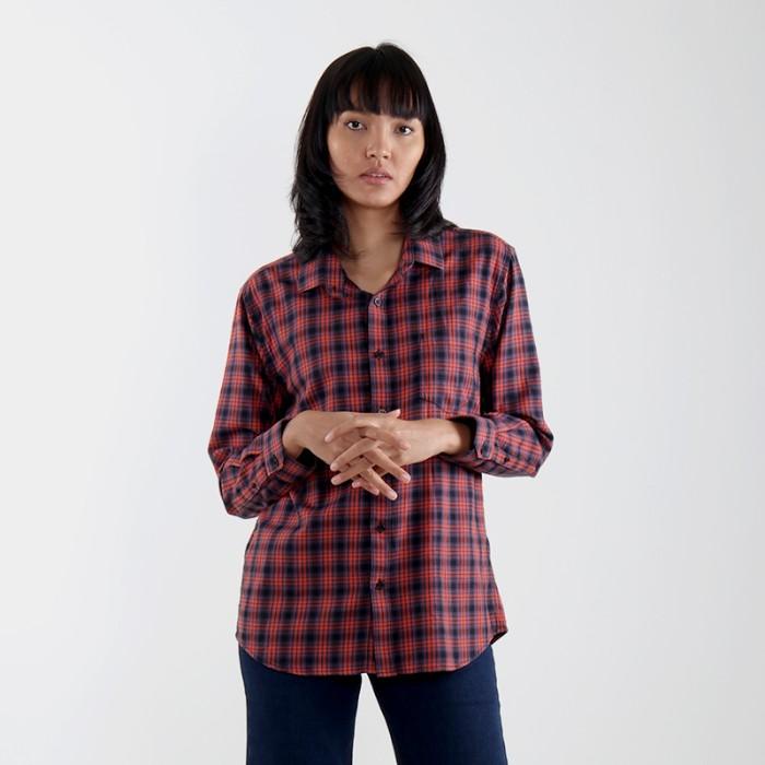 Super Sale Edwin Jeans Flannel Shirt Adelard - Ladies Termurah