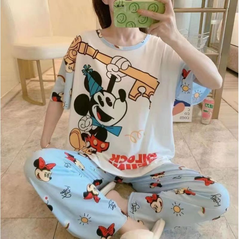 baju tidur import / piyama import mickey