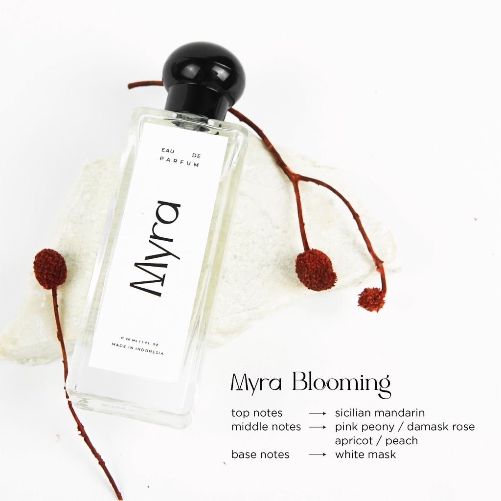 No 3 BEST SELLER Myra Parfume BLOOMING - Parfum Wanita - Parfume Unisex