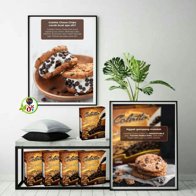 

Colatta Choco Chips 150gr TERMURAH Kode 197