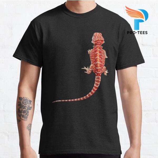 Kaos Baju Bearded Dragon Awesome Red Reptile  #323