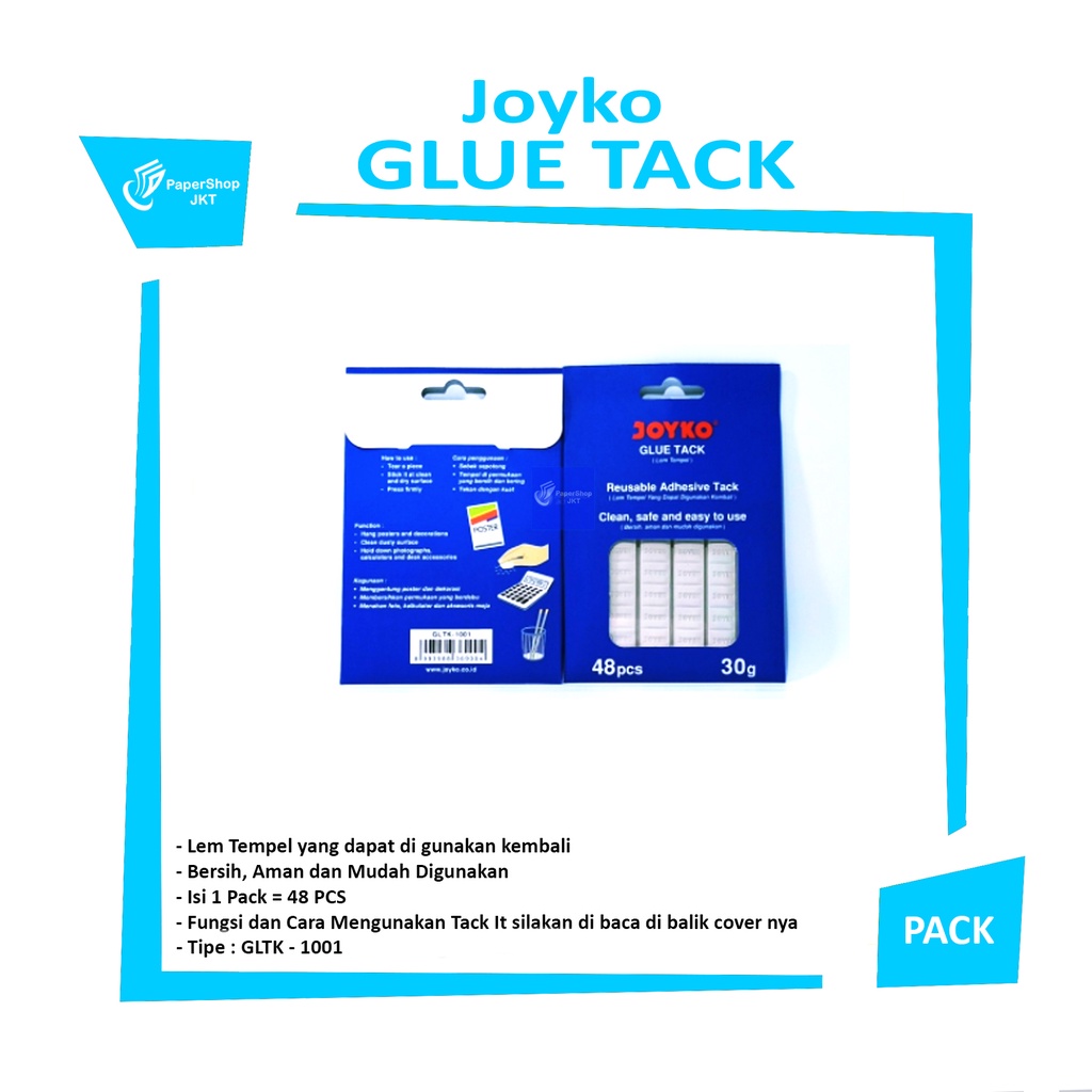 

JOYKO - Glue Tack It - Lem Tempel - Pack