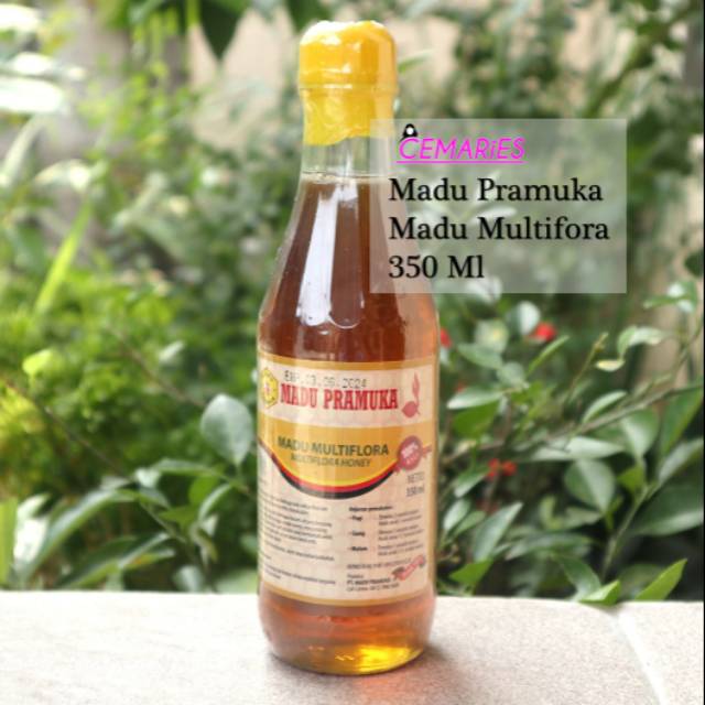 

Madu Pramuka Varian Madu Multiflora 350ml free bubble wrap