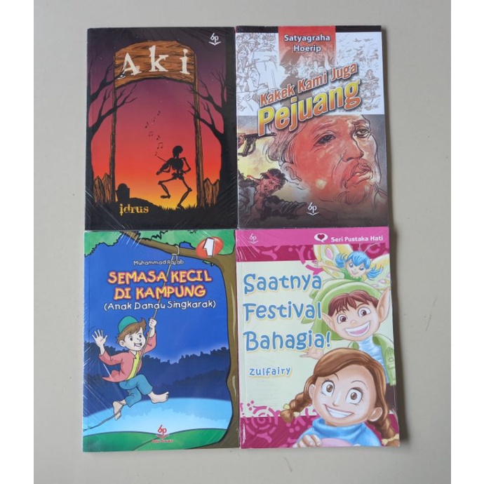 NOVEL SASTRA ORIGINAL DAN CERPEN SAATNYA FESTIVAL BAHAGIA SEMASA KECIL DI KAMPUNG KAKEK KAMI JUGA PE