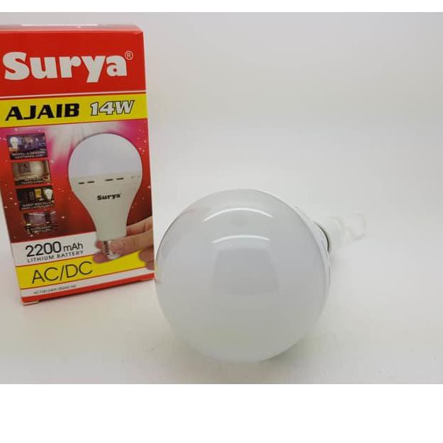 Lagi Viral✎ Lampu LED Emergency Surya Ajaib 14w 14 Watt Tetap Nyala Saat PLN Padam .,.,.,.,