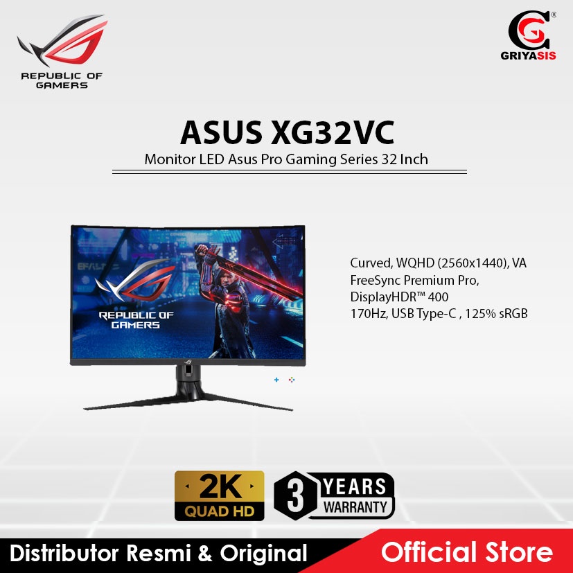 Monitor LED Asus Pro Gaming Series 32 Inch XG32VC