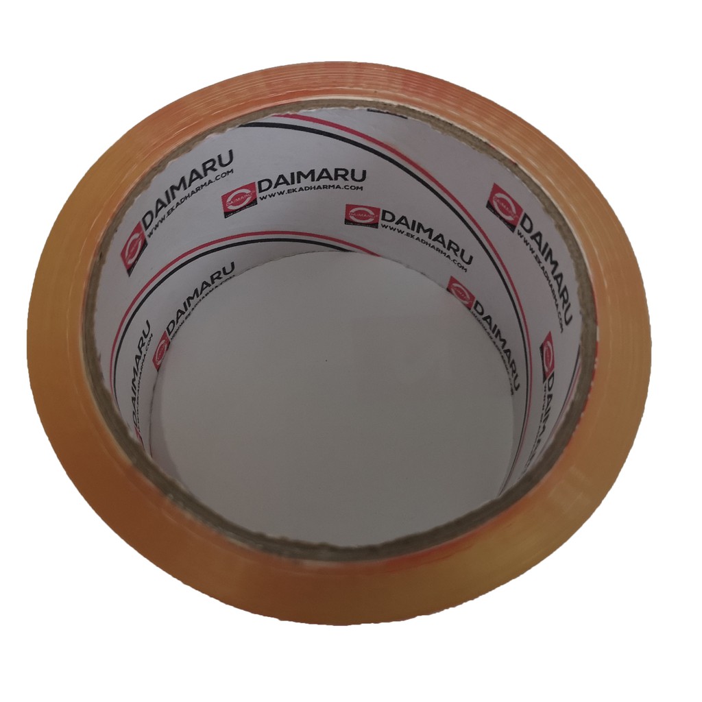 Lakban Bening Daimaru SUPER CLEAR SATUAN 48 mm x 50 meter Lakban Clear Tape Lakban Daimaru