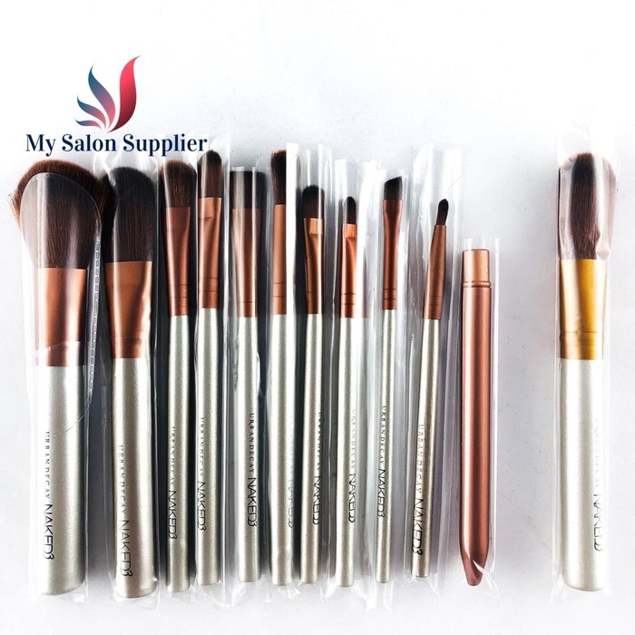 Kuas Make Up Brush Set Kaleng isi 12 Merk Murah