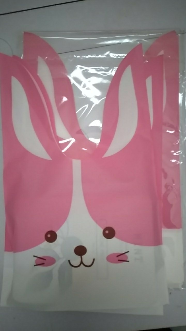 10lembar Plastik Cookies 13x22cm . Kantong Permen Cookies . Kantong Plastik Permen .plastick Candy