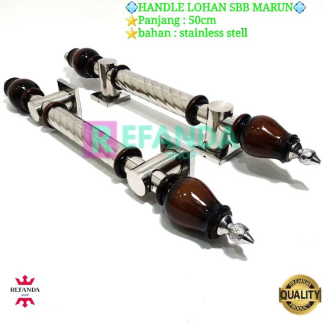 GROSIR GAGANG TARIKAN PULL HANDLE PINTU RUMAH MINIMALIS PANJANG 50CM