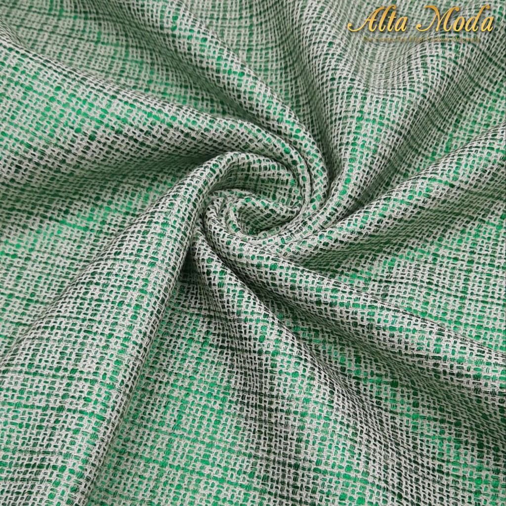 

Alta Moda Fancy Tweed Checquered Emerald Green (1M)