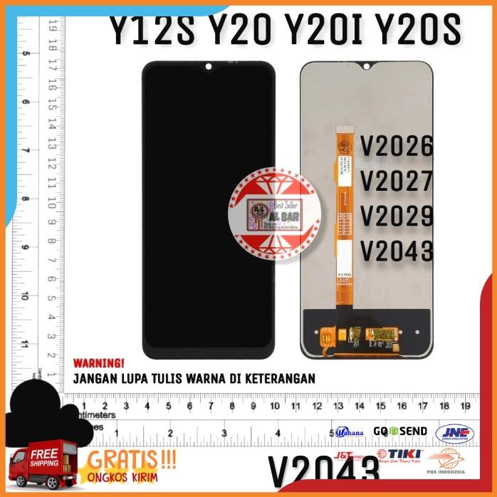 Acc Hp Lcd + Touchscreen Vivo Y20 Y20I Y20S V2027 V2029 V2043 Layar Original