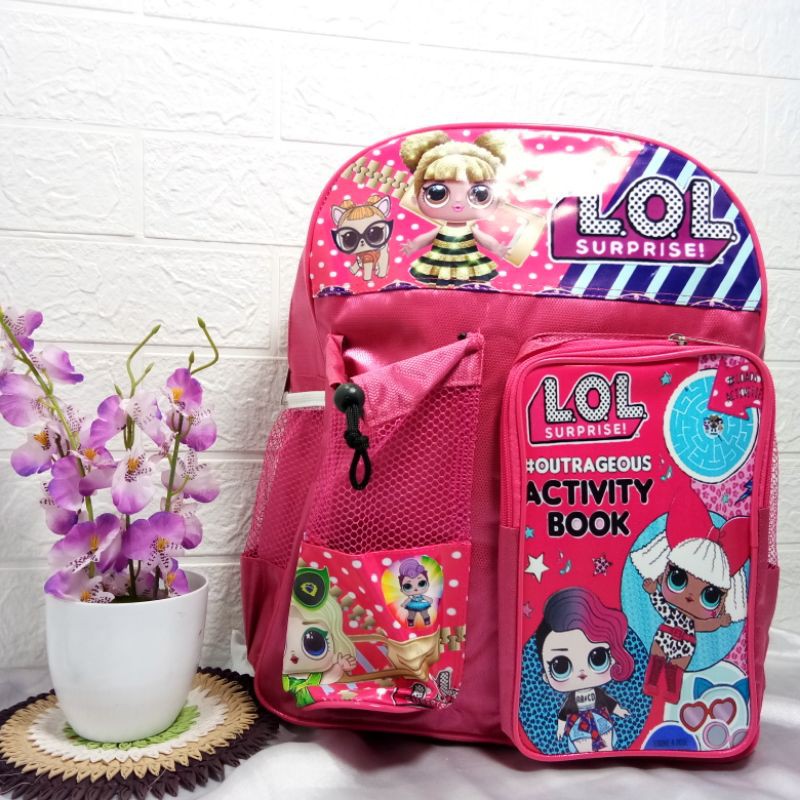 TAS RANSEL SEKOLAH SD ANAK PEREMPUAN KARAKTER