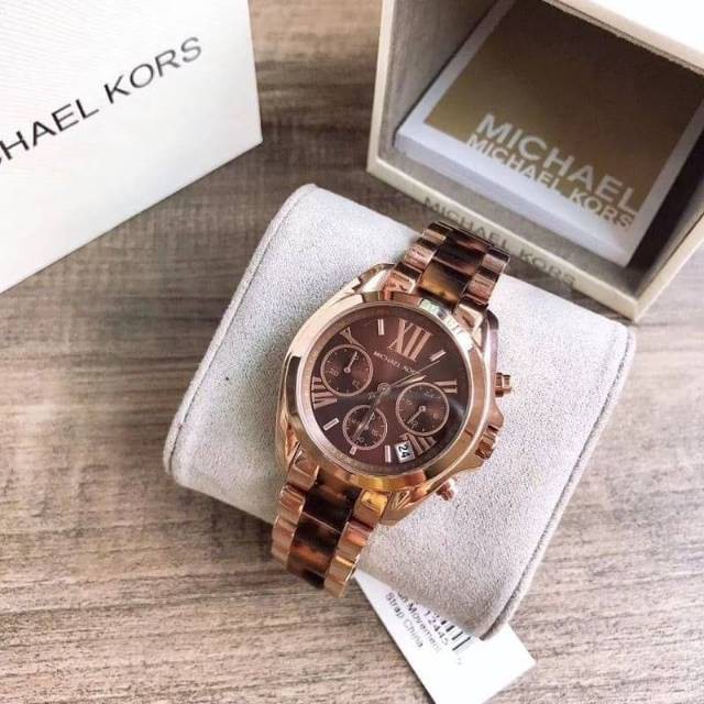JAM TANGAN PRIA WANITA | RANTAI | KULIT | KARET | MURAH | WANITA MICHAEL KORS [MK 5944] STRAP STAINL