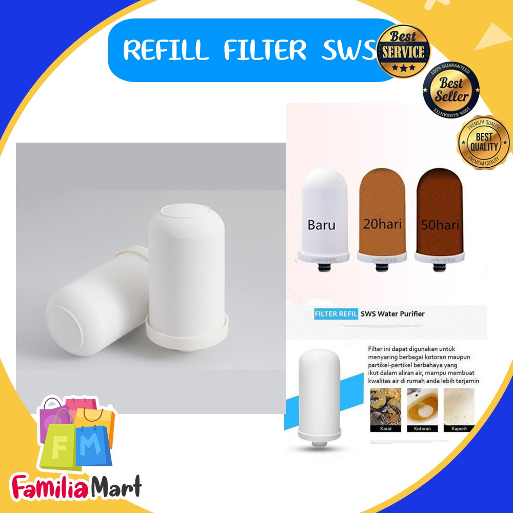 Refill SWS Isi Ulang Saringan Keran SWS Aer Penyaring Air Kran SWS Water Filter Purifier