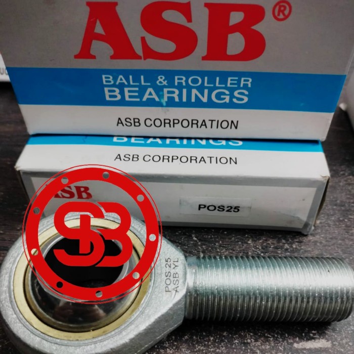 Bearing / Laker / Laher Rod Ends POS 25 ASB