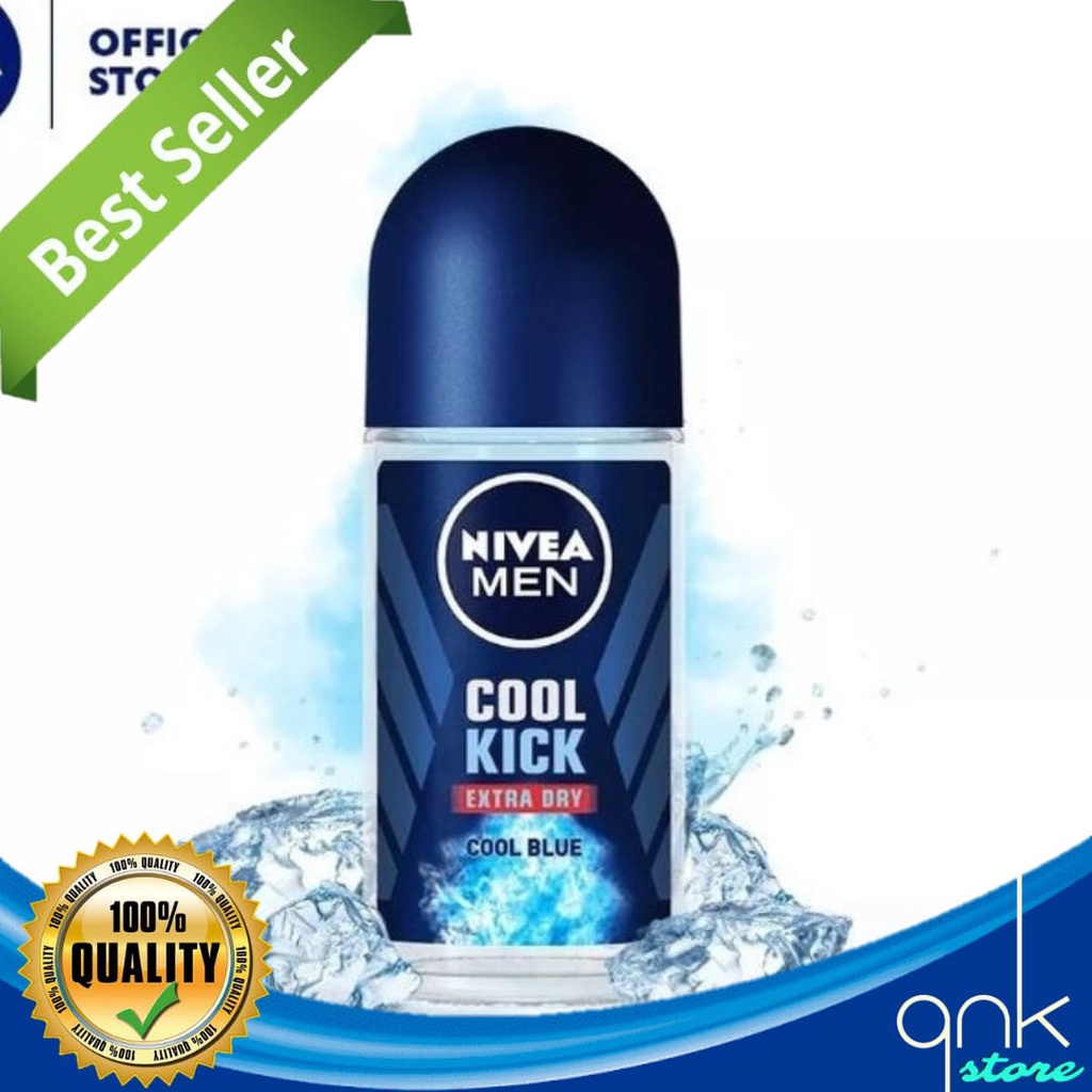 Nivea Deodorant Roll On Man (100%) Original