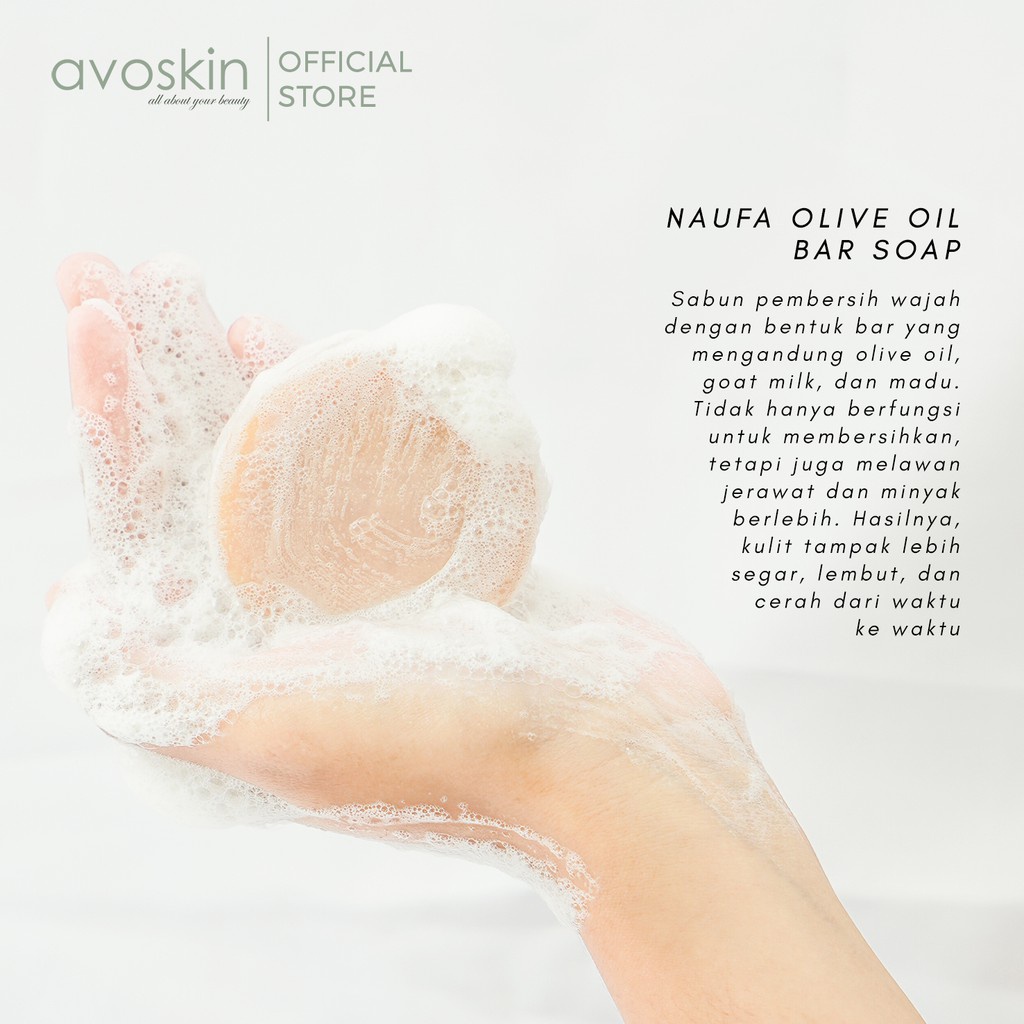 Avoskin Naufa Pure Olive Oil Bar Soap