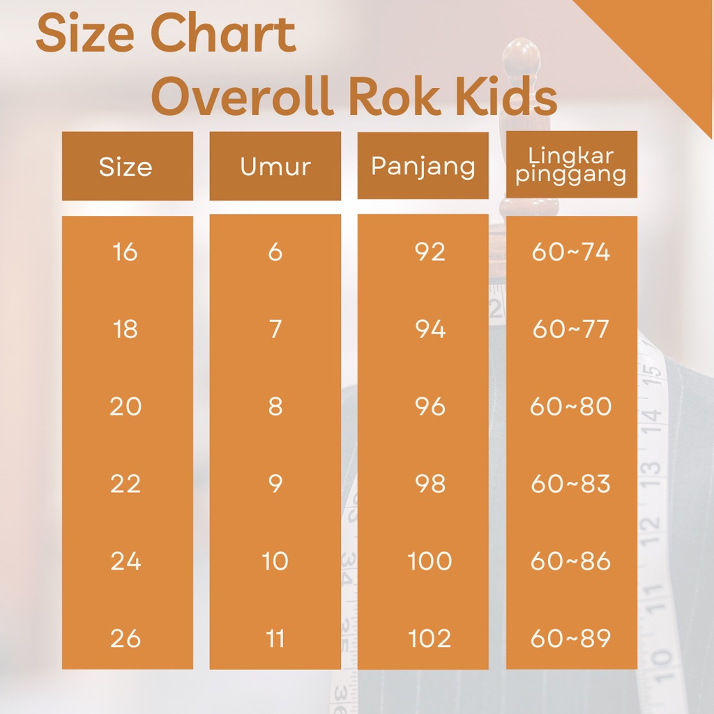 Sola - Overoll Rok Anak Rok jeans anak Warna Navy usia 6-11 tahun kode 8988