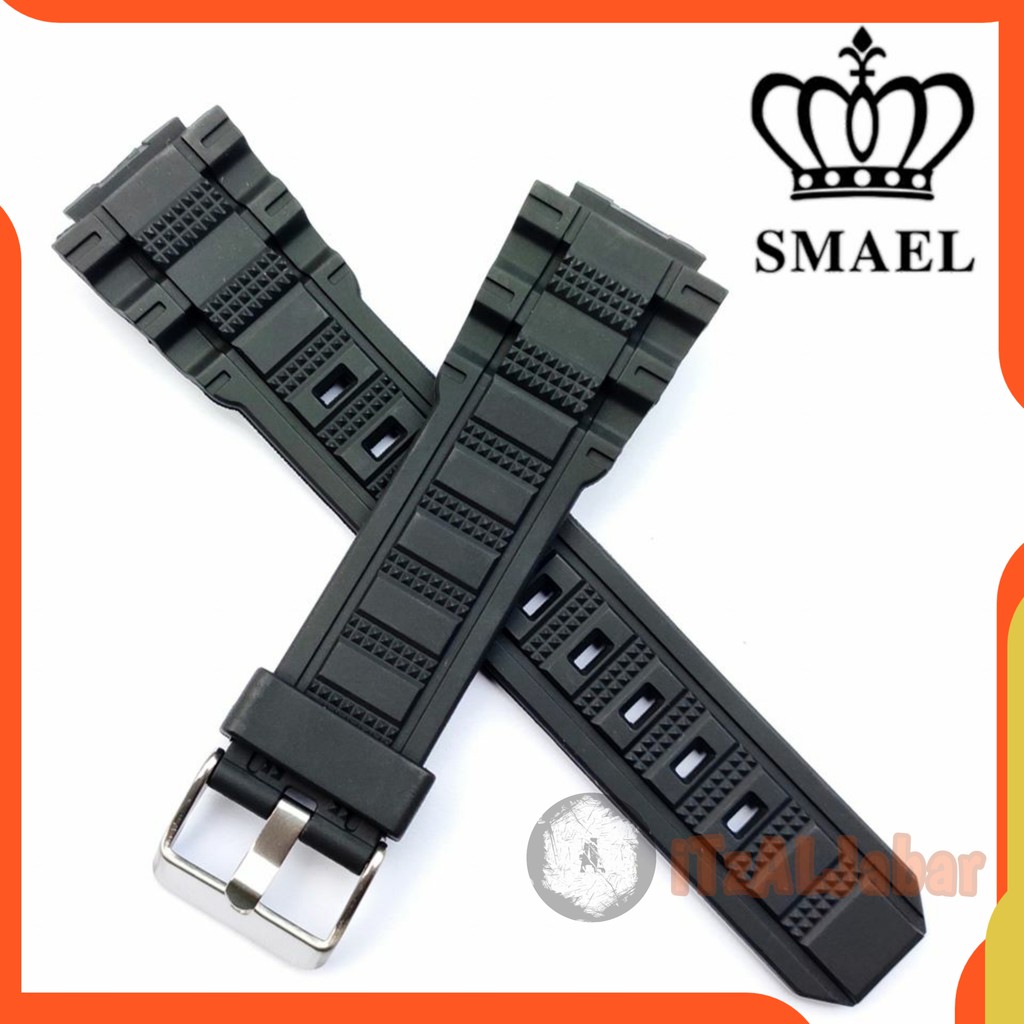 Tali jam tangan SMAEL 1707 rubber strap Original oem